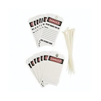 &eacute;tiquettes auto-plastifiantes pour la pr&eacute;vention des accidents, Polyester, 3" la x 5-3/4" h, Anglais Sidevic Inc.