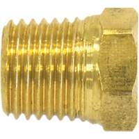 Bouchon de tuyau (t&ecirc;te hexagonale), 1/8" dia., Laiton Sidevic Inc.