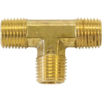 Raccords en T m&acirc;les, Laiton, 1/2" Sidevic Inc.