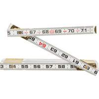 Red End&reg; Flat Reading Rule, 6' L, Wood Sidevic Inc.