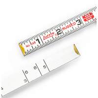 Red End&reg; Masonry Rule, 6' L, Wood, 1/16" Graduations Sidevic Inc.