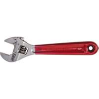Adjustable Wrench, 4-1/2" L, 1/2" Max Width, Chrome/Polished Sidevic Inc.