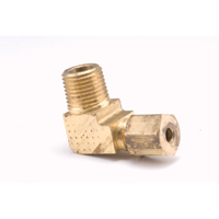 Raccords de compression 90° - Tube &agrave; tube m&acirc;le, 1/8" x 1/8" Sidevic Inc.
