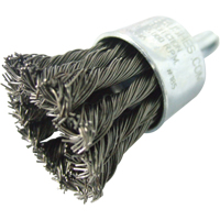 Knotted Wire End Brushes, 1" Dia., 0.020" Wire Dia., 1/4" Shank Sidevic Inc.