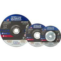 Saitech Ultimate Performance Grinding Wheel, 4" x 1/4", 5/8" Arbor, Aluminum Oxide/Ceramic, Type 27 Sidevic Inc.