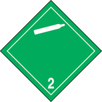 TDG Shipping Labels, Class 2.2, Non-Flammable & Non-Toxic Gases, Paper Sidevic Inc.