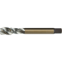 45° Spiral Flute Tap, High Speed Cobalt, M4x0.7 Thread, 53 mm L Sidevic Inc.