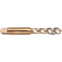 45° Spiral Flute Tap, High Speed Cobalt, 8-32 Thread, 2-1/8" L Sidevic Inc.