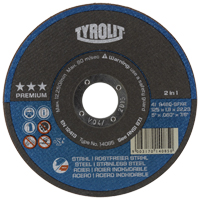 Cutting Disc, 5" x 1/16", 7/8" Arbor, Type 27, Aluminum Oxide, 12250 RPM Sidevic Inc.