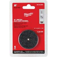 Disque &agrave; tronçonner pour meuleuse &agrave; angle droit M12 Fuel, 2" x 0,04", Arbre de 1/4", Type 1, Oxyde d'aluminium, 21000 Tr/min Sidevic Inc.