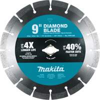 Lame diamant &agrave; bordure segment&eacute;e Sidevic Inc.