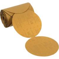 Disque abrasif dor&eacute; en rouleau Stikit, 6" dia., Grain P120, Oxyde d'aluminium Sidevic Inc.