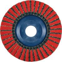 Twin Flap Disc, 4-1/2" x 7/8", Type 27, 40 Grit, Ceramic/Zirconia Alumina Sidevic Inc.