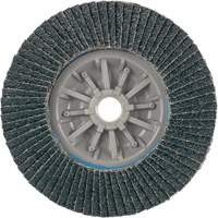 Long Life C-Trim Flap Disc, 4-1/2" x 5/8"-11, Type 27, 40 Grit, Zirconia Alumina Sidevic Inc.