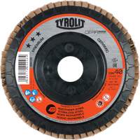 Flap Disc, 4-1/2" x 5/8"-11, Type 27, 40 Grit, Ceramic Sidevic Inc.
