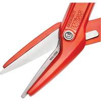 13" Serrated Aluminum Tinner Snip with Dipped Handle, 3" Cut Length, Straight Cut Sidevic Inc.