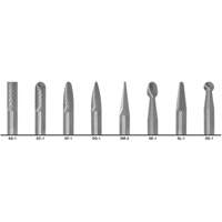 CLE-LINE 1855 Double Cut Carbide Burr Set, 8 Pieces Sidevic Inc.