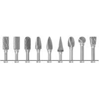 CLE-LINE 1855 Double Cut Carbide Burr Set, 9 Pieces Sidevic Inc.