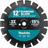 Lame de scie en diamant segment&eacute;e pour usage double Sidevic Inc.