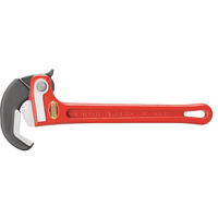 RapidGrip Pipe Wrench, 1" Jaw Capacity, 10" Long Sidevic Inc.