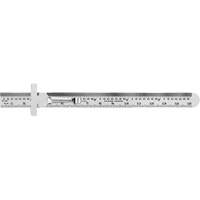 Economy Precision Flexible Ruler, 6" L, Steel Sidevic Inc.
