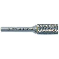 JET-KUT Cylindrical Shape Bur, 1/4" Dia., 1/4" Shank, 5/8" Depth of Cut Sidevic Inc.