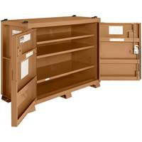 Monster Box Cabinet, Steel, 52 Cubic Feet, Beige Sidevic Inc.