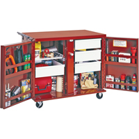 &eacute;tabli roulant, 43-7/8" la x 38-1/2" h x 26-7/8" p, Capacit&eacute; de 21,7 pi³ Sidevic Inc.