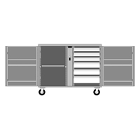 &eacute;tabli roulant, 49-7/8" la x 40-5/8" h x 26-7/8" p, Capacit&eacute; de 24,6 pi³ Sidevic Inc.