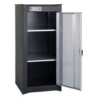 Side Rider Cabinet, 2 Drawers, 14-3/4" W x 18" D x 33-3/4" H, Black Sidevic Inc.
