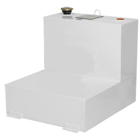 Steel Fuel Transfer Tank, Steel, 48 gal. Capacity, White Sidevic Inc.