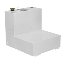 Steel Fuel Transfer Tank, Steel, 48 gal. Capacity, White Sidevic Inc.