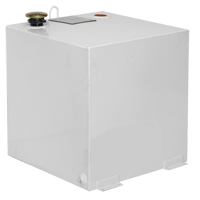 Steel Fuel Transfer Tank, Steel, 50 gal. Capacity, White Sidevic Inc.
