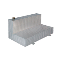 Aluminum Fuel Transfer, Aluminum, 100 Gal. Capacity, Silver Sidevic Inc.