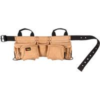 Ceinture &agrave; outils pour menuisier, Cuir, Havane Sidevic Inc.