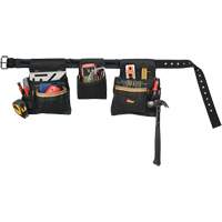 Ceinture &agrave; outils combin&eacute;e de luxe, Polyester, Noir Sidevic Inc.
