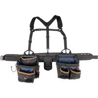 Ceinture &agrave; outils de luxe, Polyester, Noir Sidevic Inc.