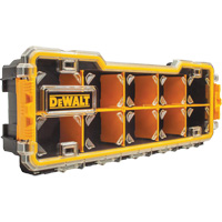 Organisateur avec compartiments PRO, 6-5/8" la x 17-5/8" p x 2-7/8" h, Noir/Jaune Sidevic Inc.