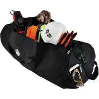 Sac polochon 5020 Arsenal, Polyester, 3 pochettes, Noir Sidevic Inc.