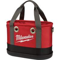 Sac ovale a&eacute;rien utilitaire, Nylon balistique, 14 pochettes, Noir/Rouge Sidevic Inc.