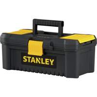 Essential&reg; Tool Box with Tray, 12-1/2" W x 7-3/8" D x 5-1/8" H, Black/Yellow Sidevic Inc.