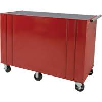 Chariot &agrave; outils industriel, 12 tiroirs, 56" la x 24-1/2" p x 38-1/8" h, Rouge Sidevic Inc.