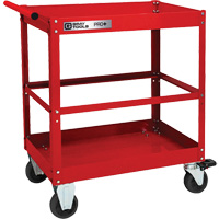 PRO+ Series Heavy-Duty Utility Cart, 2 Tiers, 30-1/5" x 38-1/3" x 19-1/2" Sidevic Inc.