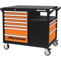 industrial Cart, 2 Tiers, 45" x 40" x 28-3/4" Sidevic Inc.