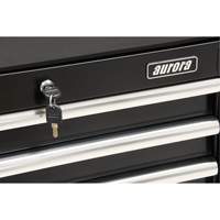 Chariot &agrave; outils industriel, 3 tiroirs, 29-4/5" la x 21-1/5" p x 38-4/5" h, Noir Sidevic Inc.