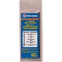 12-Piece Skip Tooth Scroll Saw Blades, Scroll cutting, 0.039" W x 5" L, 16 TPI Sidevic Inc.