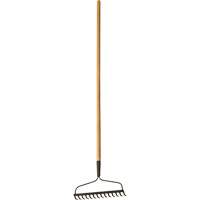 Bow Rake, Wood Handle, 51" L, 14" Blade, 14 Tines Sidevic Inc.
