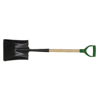 Pelle carr&eacute;e, Bois, Lame Acier durci, Manche en Prise en D, Longueur 29" Sidevic Inc.