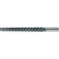 CLEVELAND High Spiral Spirex&reg; Taper Pin Reamer, #5 Drill, #5 Reamer, Spiral Flute, High Speed Steel, Taper Shank Sidevic Inc.
