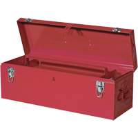 TB26 Steel Hand Tool Box, 8-3/4" D x 26" W x 9-3/8" H, Red Sidevic Inc.